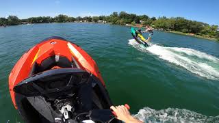 2 SeaDoo Spark Trixxs Playing In The Water [upl. by Clarkson556]