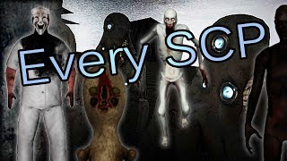 Every SCP in SCP Containment Breach v137 [upl. by Lewellen]