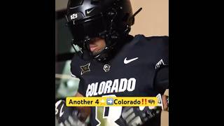 🚨BOOM🚨ELITE 4⭐️WR Commits To Colorado💯🦬 ColoradoFootball CollegeFootball [upl. by Wolenik]