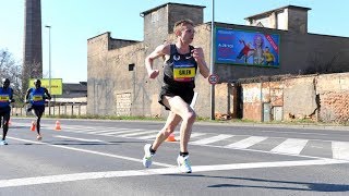 Galen Rupp won 2017 Chicago Marathon Last Miles [upl. by Nobie61]