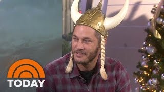 Travis Fimmel Beards Are Too Hipster For Me Unless I’m On ‘Vikings’ Set  TODAY [upl. by Betty]