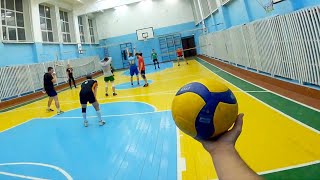 Volleyball First Person  Setter  Highlights  POV [upl. by Wappes]