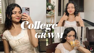 College Get ready with me🧸🩰  Hansika Krishna [upl. by Eenrahc]