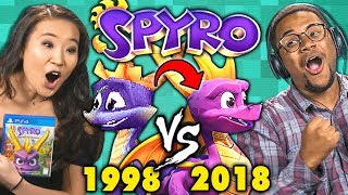 SPYRO Old vs New 1998 vs 2018  React Gaming [upl. by Eanrahs]