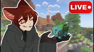 LIVE A Catboy Plays Modded Minecraft BigChadGuys [upl. by Adiam384]