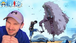 Luffy vs Doflamingo  Conquerors Haki Clash  One Piece Reaction Episode 723 [upl. by Anilat218]