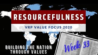 CRFV Filipino Value Focus Broadcast RESOURCEFULNESS [upl. by Glimp6]