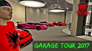 GTA 5 SHQIP  Garage Tour 2017  SHQIPGaming [upl. by Emma]