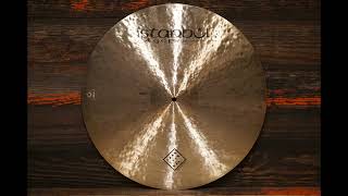 Istanbul Agop 22quot Traditional Medium Jazz Ride Cymbal  2420g [upl. by Yanehc]