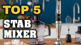 DIE 5 BESTEN STABMIXER  Pürierstab Vergleich Test 2019 Siehe Videobeschreibung [upl. by Icats]