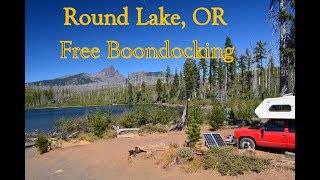 Round Lake OR Free Boondocking August 218 [upl. by Piers]