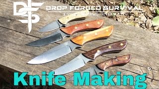 Knife Making  Huse Knives  Forged In Fire Champion [upl. by Stasny578]