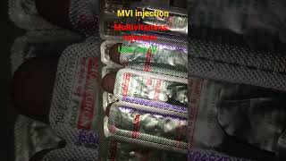 MVI injection use multivitans injection ivim injection mvidocterlife mbbs neetshorts [upl. by Janos]