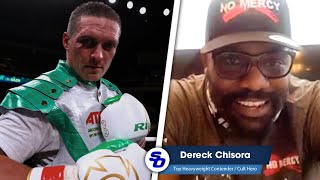 Dereck Chisora IF USYK FIGHT GETS GOOD NUMBERS ITS BECAUSE OF ME [upl. by Armand446]