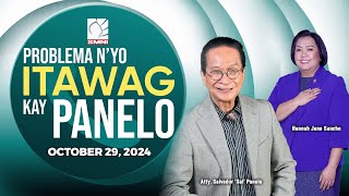 LIVE Problema Nyo Itawag Kay Panelo  October 29 2024 [upl. by Ailito]