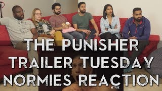 Marvels The Punisher  Official Trailer REACTION [upl. by Autrey]