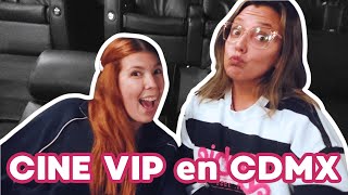 MI PRIMERA VEZ EN UN CINE VIP  EXPERIENCIA EN CINE DE LUJO EN CDMX MÉXICO 🇦🇷 en 🇲🇽 [upl. by Alaaj]