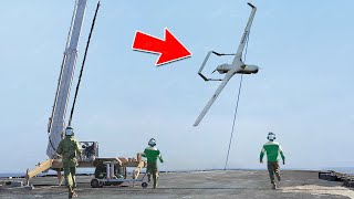 Flying US Navy’s Weird 1 Million Drone That Must Crash to Land [upl. by Hardner581]