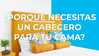 ¿Por qué necesitas un cabecero para tu cama [upl. by Eisle750]