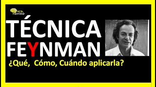 🔍 ¡Domina la Técnica Feynman 📚✨ [upl. by Kcirdle]