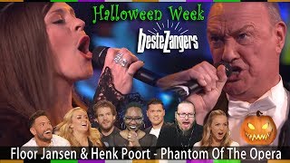 Floor Jansen amp Henk Poort  Phantom Of The Opera Beste Zangers REACTION [upl. by Yrok]