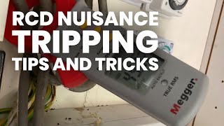 RCD Nuisance tripping tips and tricks tools and meters ￼ [upl. by Pancho]