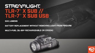 Streamlight TLR 7® X sub Weapon Light [upl. by Monique]