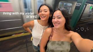 living with my sister in NYC day in my life vlog⋆｡°✩ [upl. by Eustache727]