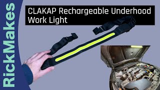 CLAKAP Rechargeable Underhood Work Light [upl. by Akkimat641]