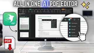 Best Free AI PDF Editor to use on your PC SwifDoo PDF Tool [upl. by Ahouh]