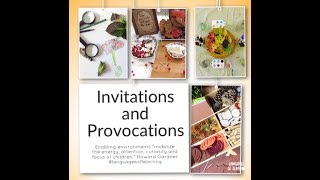 Invitations and Provocations  Languages of Learning [upl. by Pergrim130]