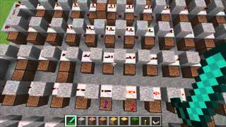 Seven Nation Army Craft With Noteblocks In Minecraft [upl. by Ahsila333]