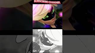 Ladybug 🐞 sketch video MLB Gabriel Agreste gets Cat Noirmiraculous ladybug animation [upl. by Almena]