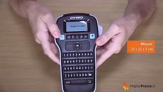 Etichettatrice DYMO LabelManager 160  Video recensione di Convenienzacom [upl. by Nawyt]