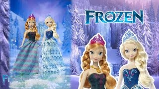 Frozen toys Anna and Elsa of Arendelle dolls Target EXCLUSIVE review barbie funny videos [upl. by Asiralc703]