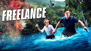 Freelance 2023 Movie  John Cena Alison Brie Juan Pablo Raba Christian S  Review and Facts [upl. by Nnylyahs]