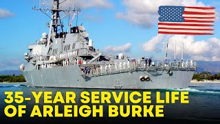 USA the service life of 12 Arleigh Burke destroyers will be extended [upl. by Iramat]