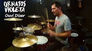 Ornatos Violeta  Ouvi Dizer  Drum Cover by Paulo Miranda [upl. by Ojeillib]