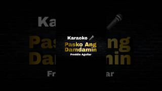 Pasko Ang Damdamin Karaoke 🎤 freddieaguilar sweetnotes karaoke filipinosinger lyrics opm [upl. by Tdnaltroc]