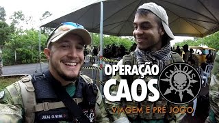 Manada Airsoft  Operação CAOS  Viagem e Pré Jogo PARTE 12 [upl. by Naitsabas]