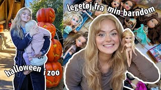 nostalgisk legetøj fra min barndom en dårlig løbe update halloween tur i zoo og indkøbshaul [upl. by Alexis]