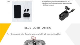 JLAB Go Air True Wireless Bluetooth Earbuds Instruction Manual [upl. by Suaeddaht]