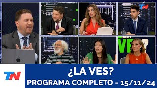 ¿LA VES I Programa Completo  151124 [upl. by Alejna26]