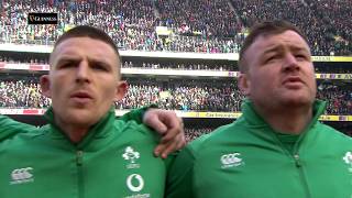 Irelands Call before kick off in Dublin  Guinness Six Nations [upl. by Enilauqcaj852]