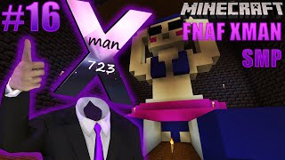 Minecraft FNAF Xman SMP  Moving The Ballora Statue Part 16 [upl. by Farris]