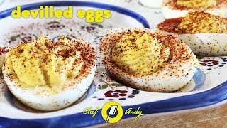 Devilled Eggs  Chef Andy [upl. by Rudie169]