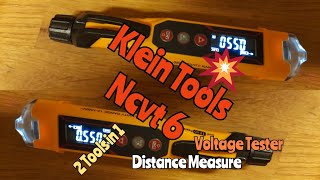 Kleins Tools Ncvt6 Voltage Tester and Distance Measure [upl. by Aneala332]