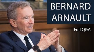 Bernard Arnault  Full QampA  Oxford Union [upl. by Javed]