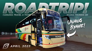 MAIDEN TRIP of Cagsawas Scania Touring Bus [upl. by Pilihp333]