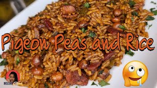 How To Make Pigeon Peas and Rice Recipe ⚠️ Warning Flavorful Soul Food Sunday Series P1 [upl. by Raamaj]